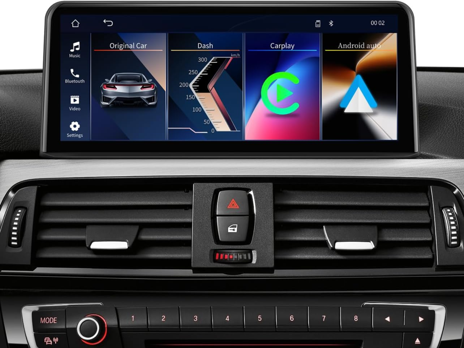 BMW aftermarket Android and Linux head unit installation